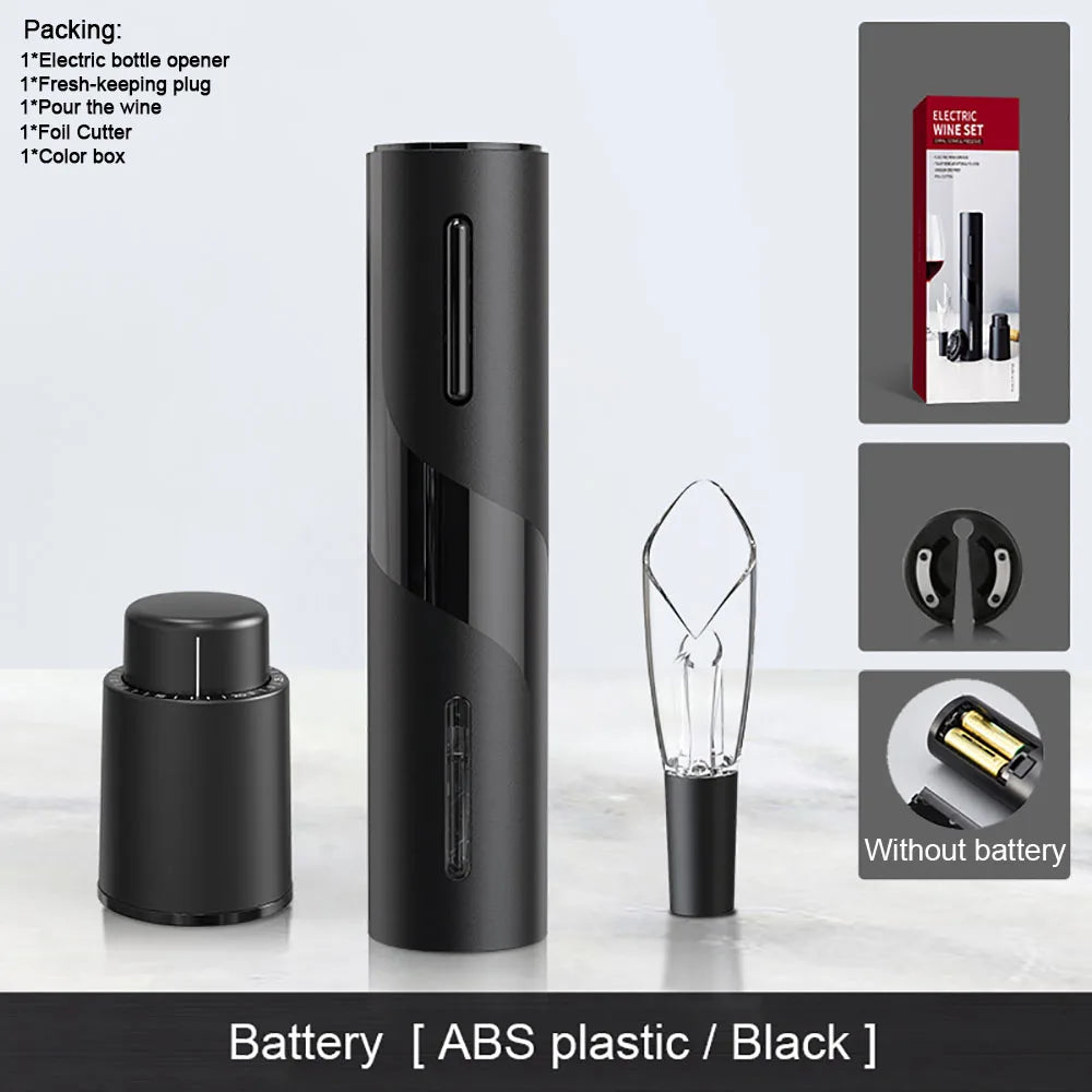 Sacacorchos automático recargable