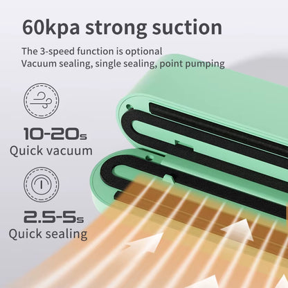 Mini Selladora de Alimentos Automática